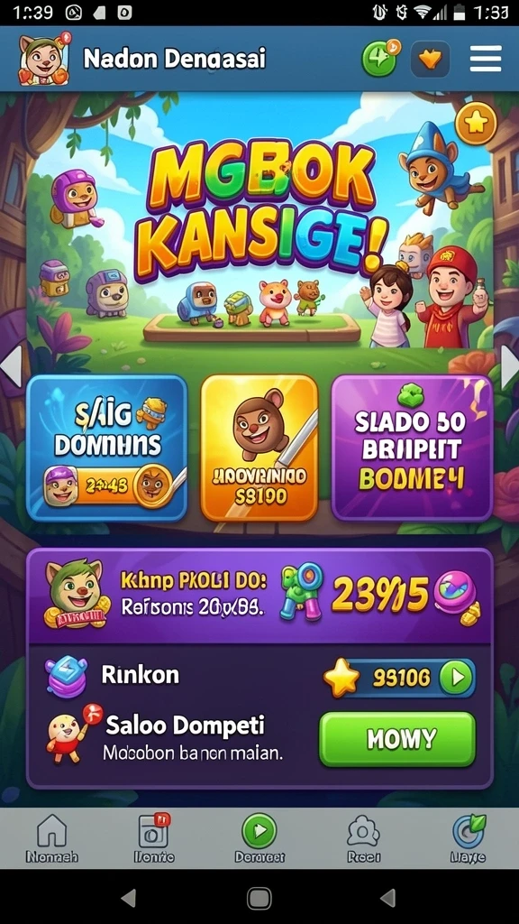Interaksi multiplayer yang menyenangkan dengan teman.