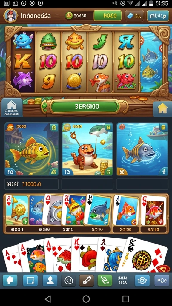 Halaman leaderboard untuk menunjukkan peringkat pemain.