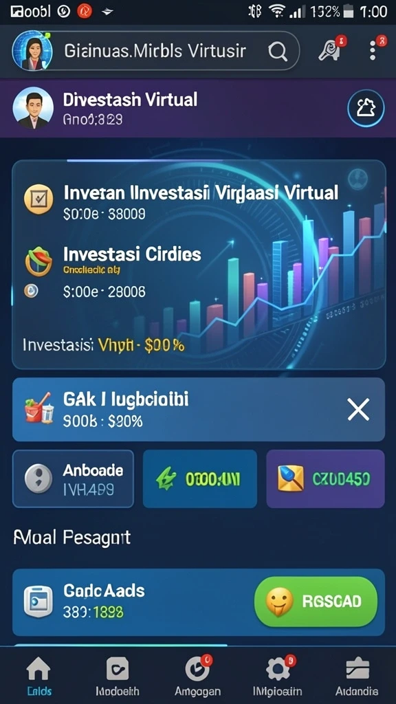 Tampilan gameplay yang mendebarkan dan penuh aksi.