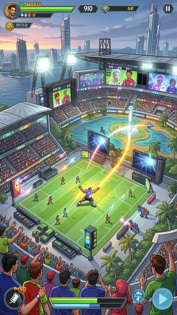 Gameplay yang seru dan menantang setiap levelnya.