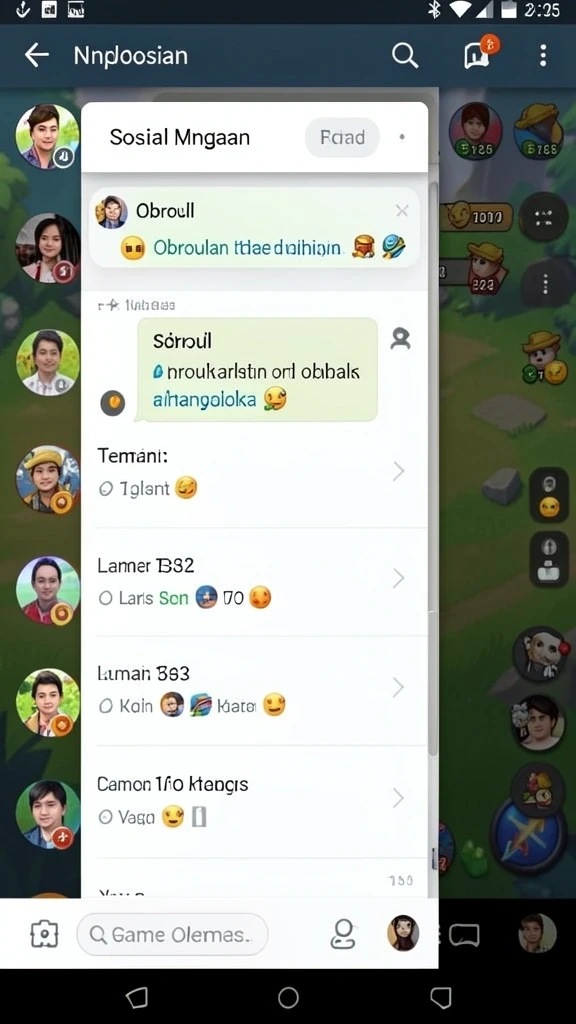 Tampilan menarik dengan level yang beragam.