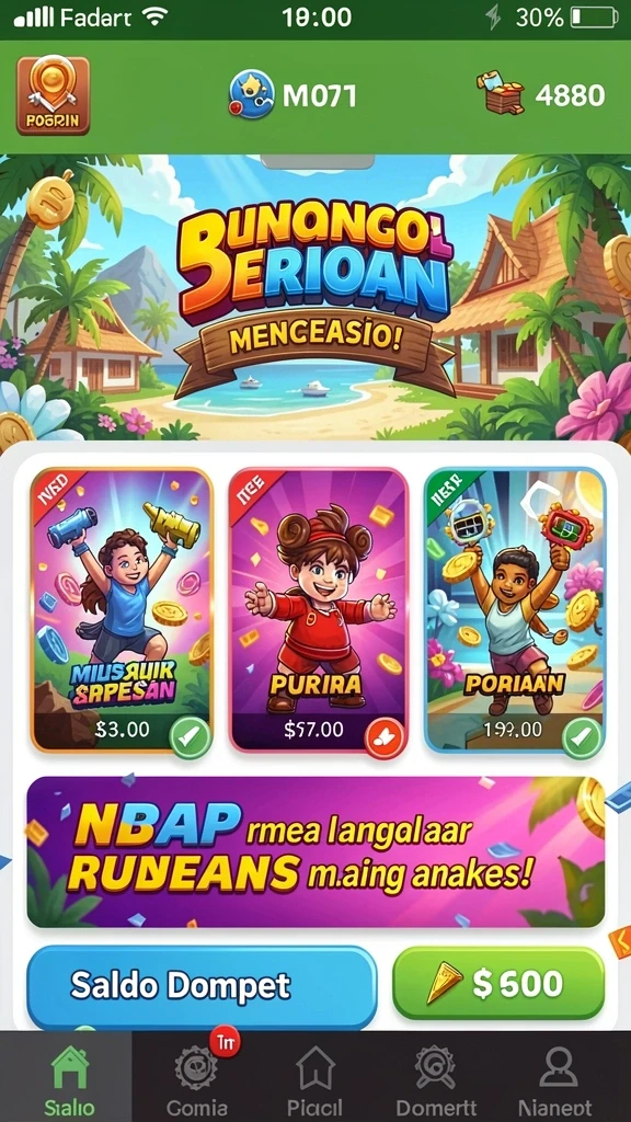 Dukungan pelanggan 24/7 yang siap membantu pemain.