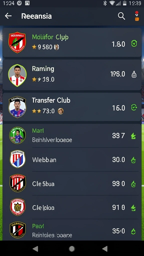 Menu utama yang intuitif dan mudah dinavigasi.