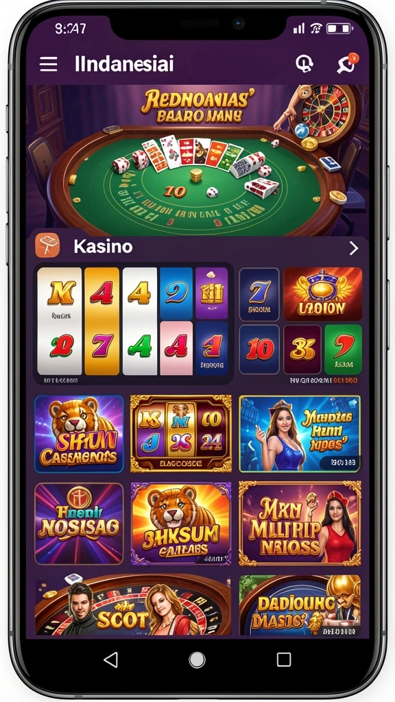 Berbagai karakter yang dapat dipilih di DUNIA77.