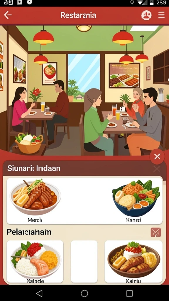 Karakter-karakter ikonik dalam ELANG178 yang siap beraksi.