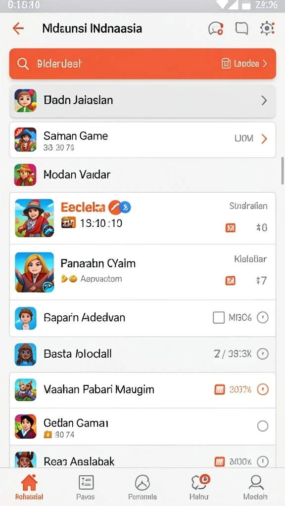 Tampilan antarmuka yang menarik dan user-friendly.