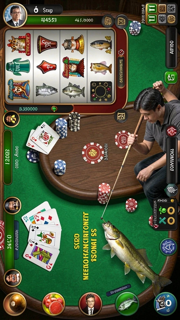 Screenshot menampilkan antarmuka utama yang menarik.