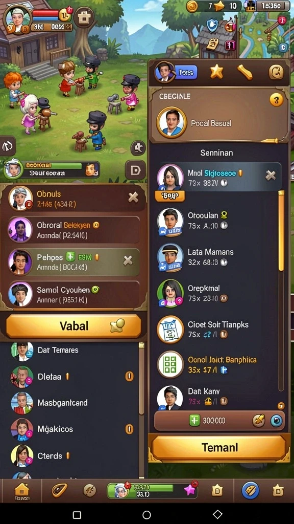 Tampilan awal yang menarik perhatian dengan desain modern.