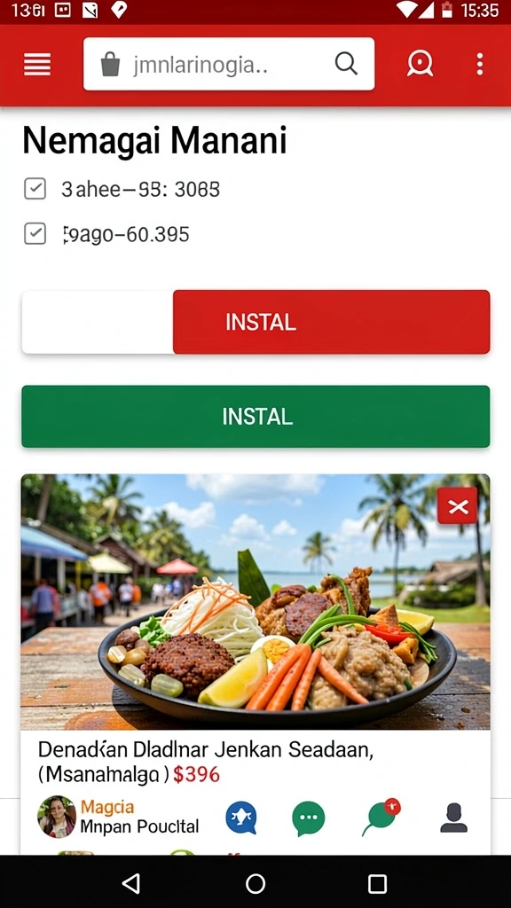 Pengalaman bermain yang seru dan kompetitif.