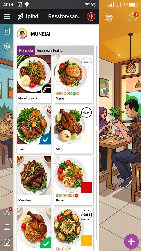 Fitur personalisasi karakter yang menyenangkan.