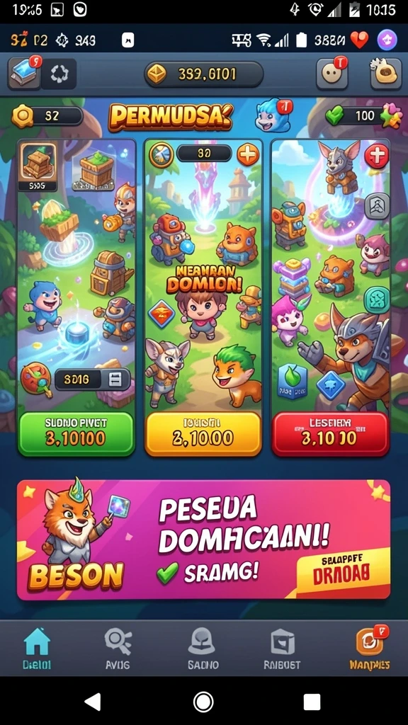 Fitur bonus menarik yang bisa meningkatkan peluang menang.