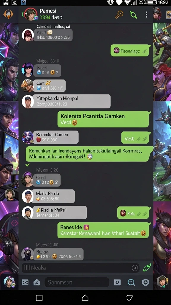 Tampilan grafis yang menawan di MANDALA77.