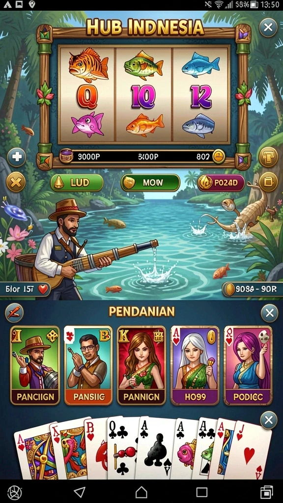 Ragam tema slot yang berwarna-warni dan menyenangkan.