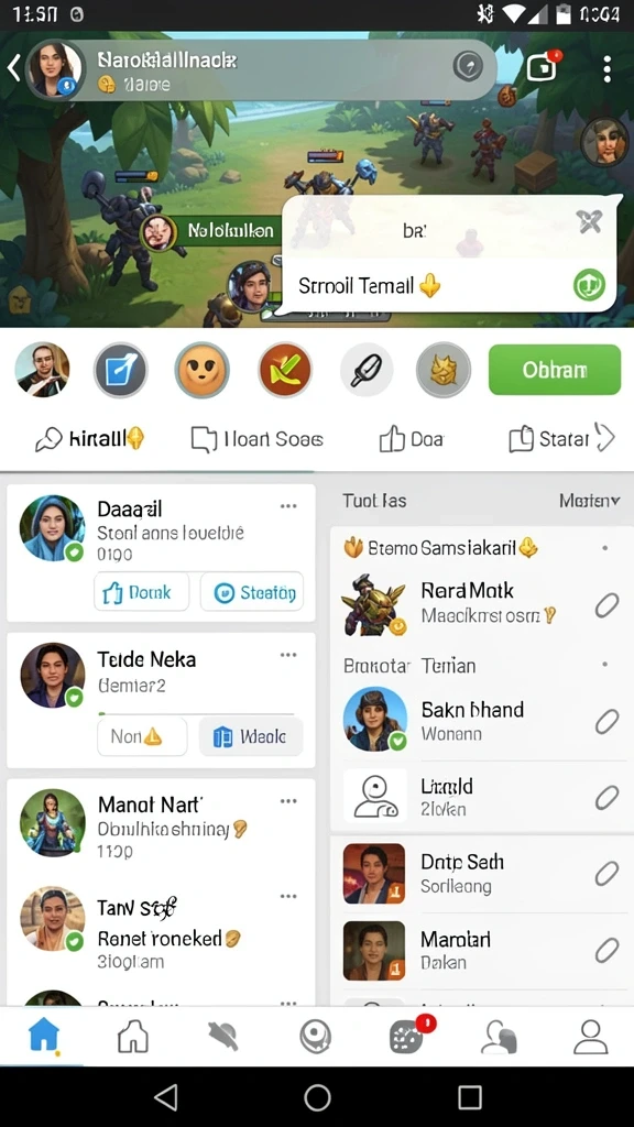 Tampilan awal yang menarik dan intuitif.