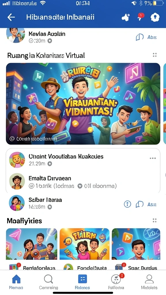 Tampilan antarmuka yang ramah pengguna.