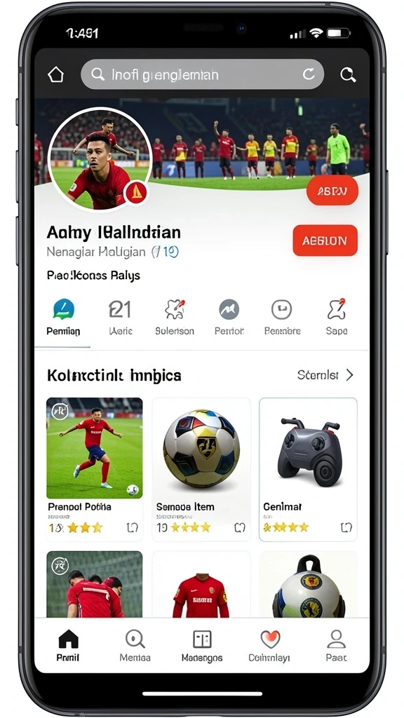 Pemain sedang menyelesaikan misi dengan grafik yang memukau.