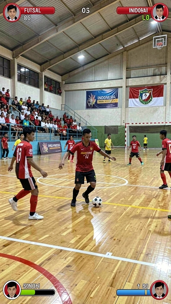Tampilan grafis yang memukau dan penuh warna.