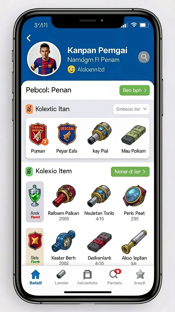 Karakter yang dapat dikustomisasi sesuai keinginan.