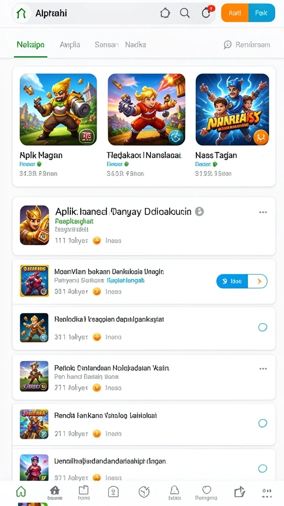 Tampilan antarmuka yang menarik dan mudah dipahami.