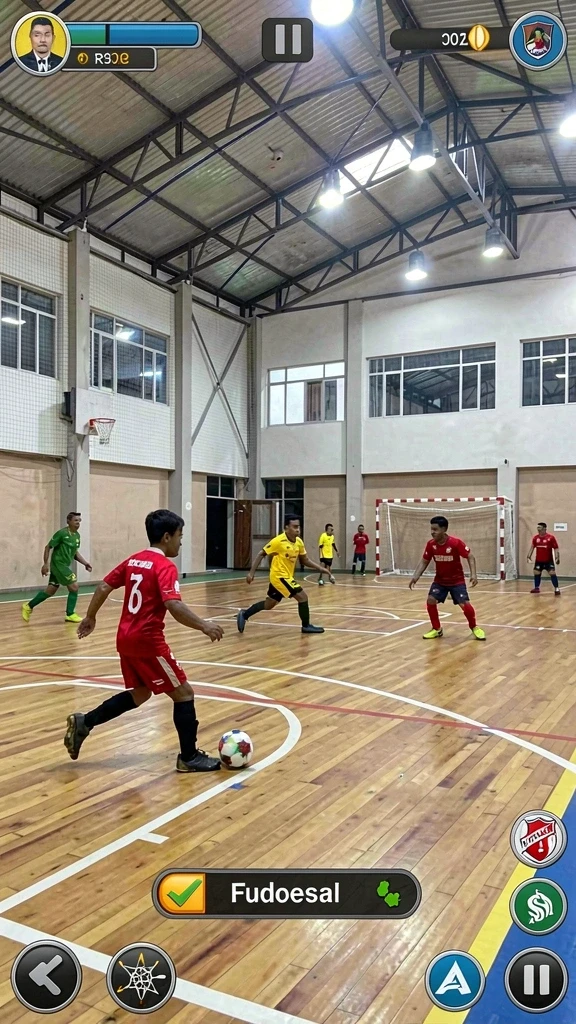 Tampilan karakter utama dalam aksi yang mendebarkan.