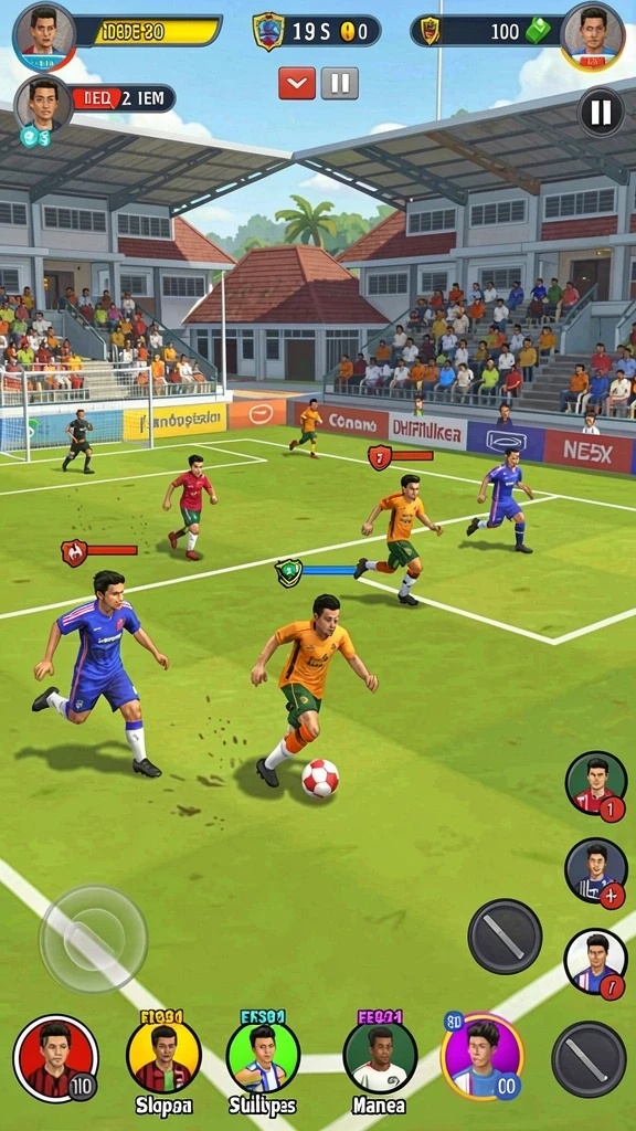 Mode multiplayer yang memungkinkan kolaborasi pemain.
