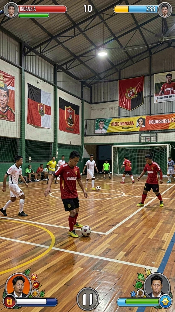 Tampilan antarmuka yang menarik dan user-friendly.