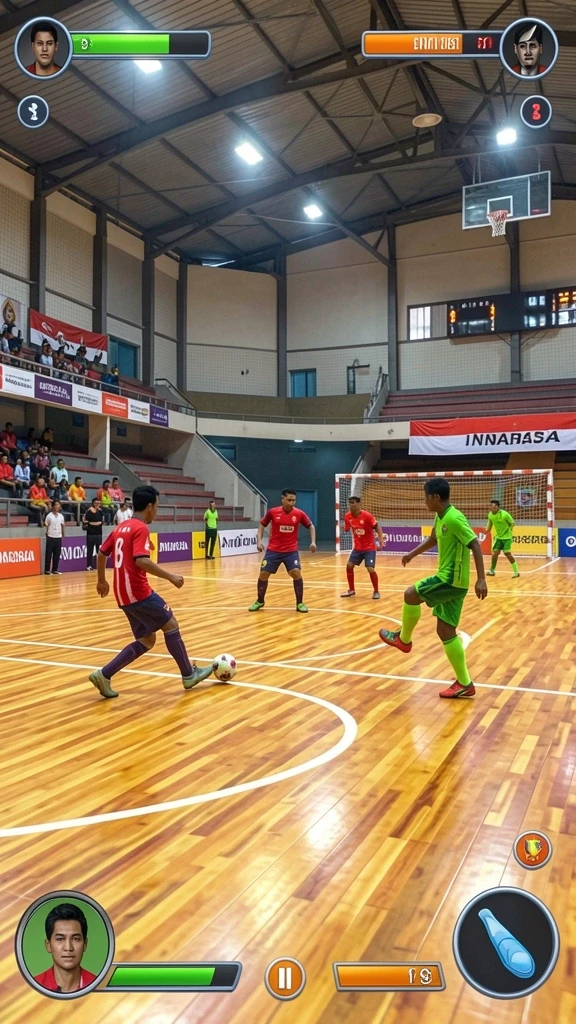 Tampilan awal permainan yang memukau.