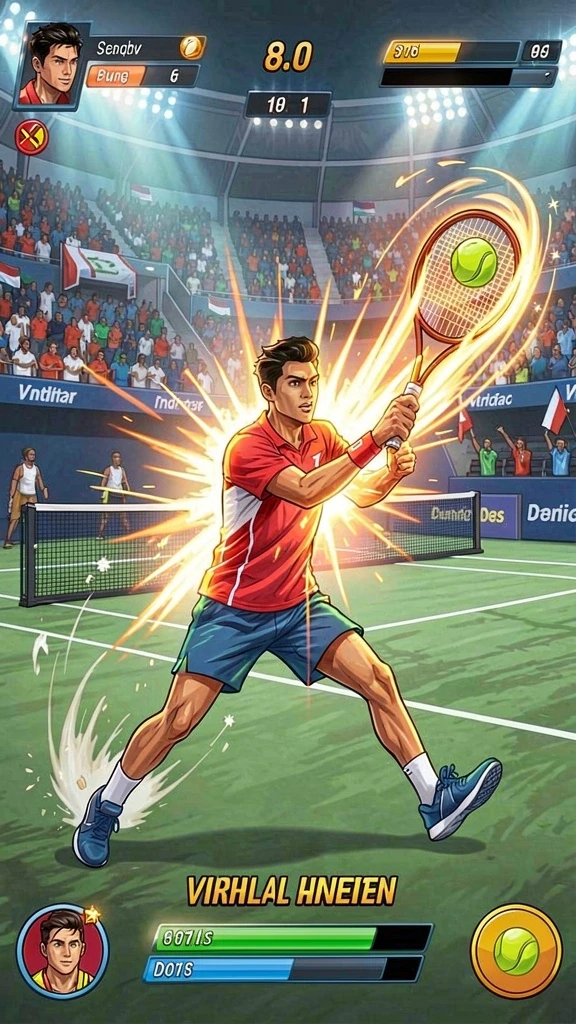 Contoh gameplay dalam mode multiplayer yang seru.