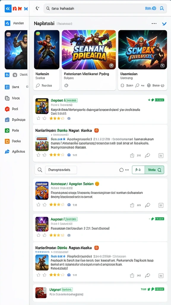 Screenshot menampilkan tampilan antarmuka yang menarik.