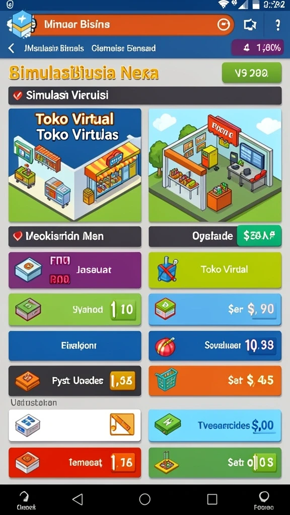 Tampilan antarmuka yang intuitif dan menarik.