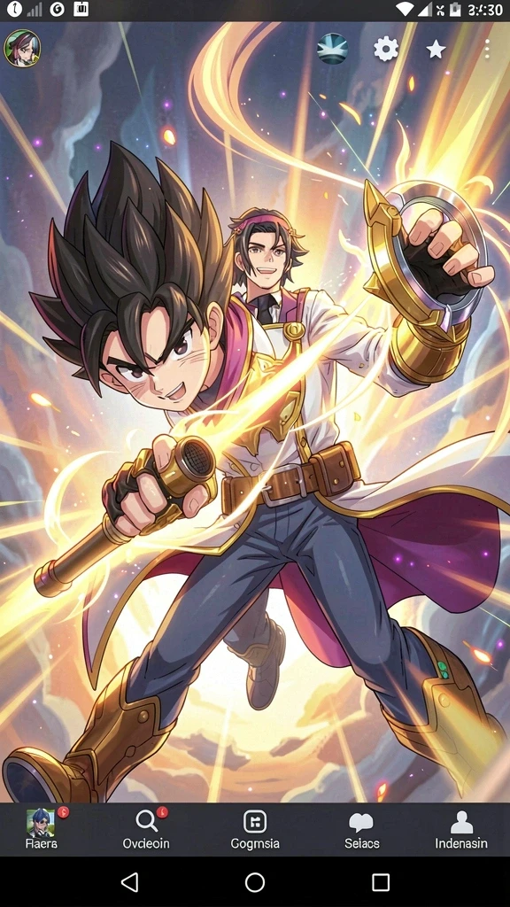 Screenshot menunjukkan gameplay yang menarik di level pertama.